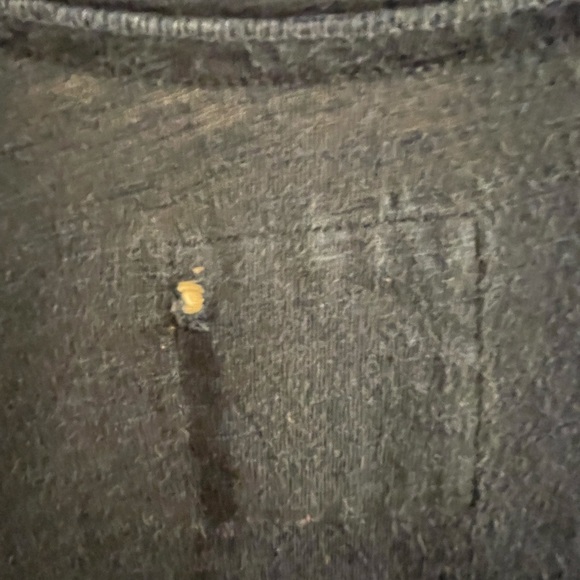 Hollister, Navy blue, women’s, large v-neck, shirt sleeve,t-shirt. Good cond. - Picture 3 of 4